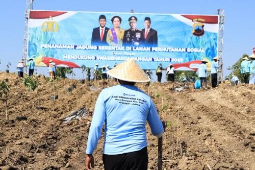 Kapolri: Pembiayaan Hingga Distribusi Jagung Akan Libatkan Koperasi Merah Putih 